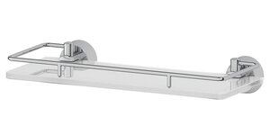 Изображение товара Стеклянная полка с ограничителем FBS Vizovice VIZ 013 длина 30 см