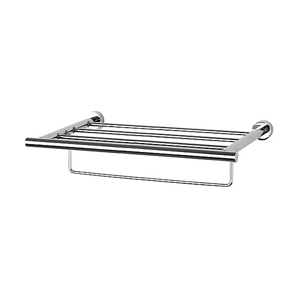 Изображение товара Полка для полотенец FBS Nostalgy NOS 040 длина 40 см хром латунь Чехия