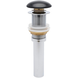 Изображение товара Донный клапан Aquame без перелива черный матовый модель AQM7002-0MB