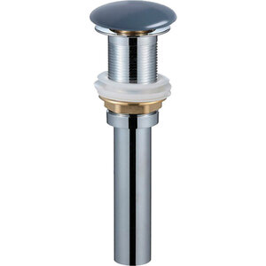 Изображение товара Донный клапан Aquame без перелива, цвет темно-серый матовый, AQM7002-0MDG