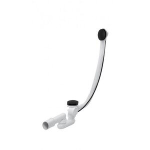 Изображение товара Слив-перелив Vega V55К 80 см черный матовый полуавтоматический