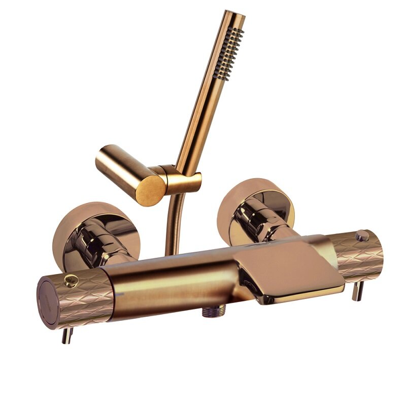 Изображение товара Смеситель для ванны и душа Ramon Soler Odisea Joya 593901DCUC медный