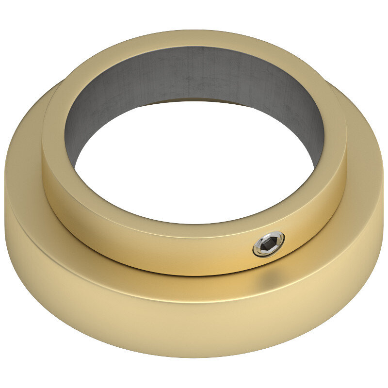 Изображение товара Отражатель для полотенцесушителей Сунержа TUBE 1 из нержавеющей стали 50х50 мм