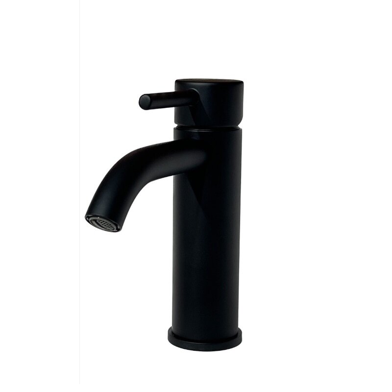 Изображение товара Смеситель Qd Magistro LAB Curvy для раковины черный матовый 6510017NO Италия