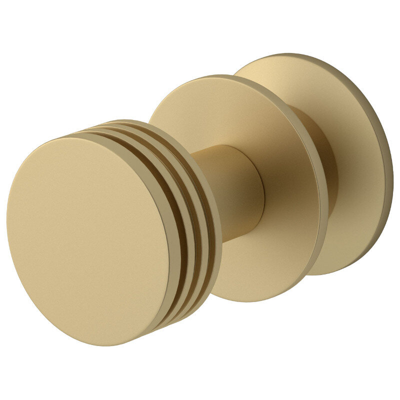 Изображение товара Вешалка для полотенцесушителей Сунержа Каньон, нержавеющая сталь, матовая шампань