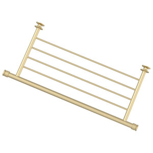 Изображение товара Полка для полотенцесушителя Сунержа 47 см матовая шампань нержавеющая сталь