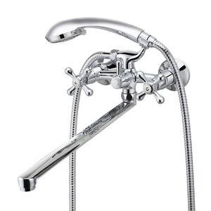 Изображение товара Смеситель Lemark Promotion LM6048C, для ванны и душа, с душевым гарнитуром, хром