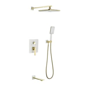 Изображение товара Душевая система Lemark Mista LM6422WG с верхней лейкой Тропический дождь