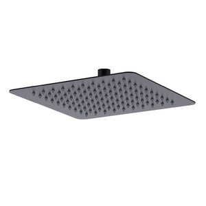 Изображение товара Верхний душ Lemark 25х25 см черный матовый LM9487BL бесдержатель