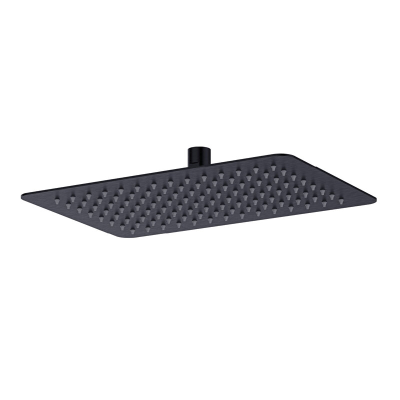 Изображение товара Верхний душ Lemark, 30 х 20 см, без держателя, черный матовый, LM9490BL