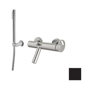 Изображение товара Смеситель для ванны и душа Qd Magistro Lab Smile 5730140NO черный матовый Италия