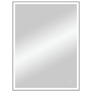 Изображение товара Зеркало Континент Solid Black ЗЛП2622 60 см, с подсветкой, черный