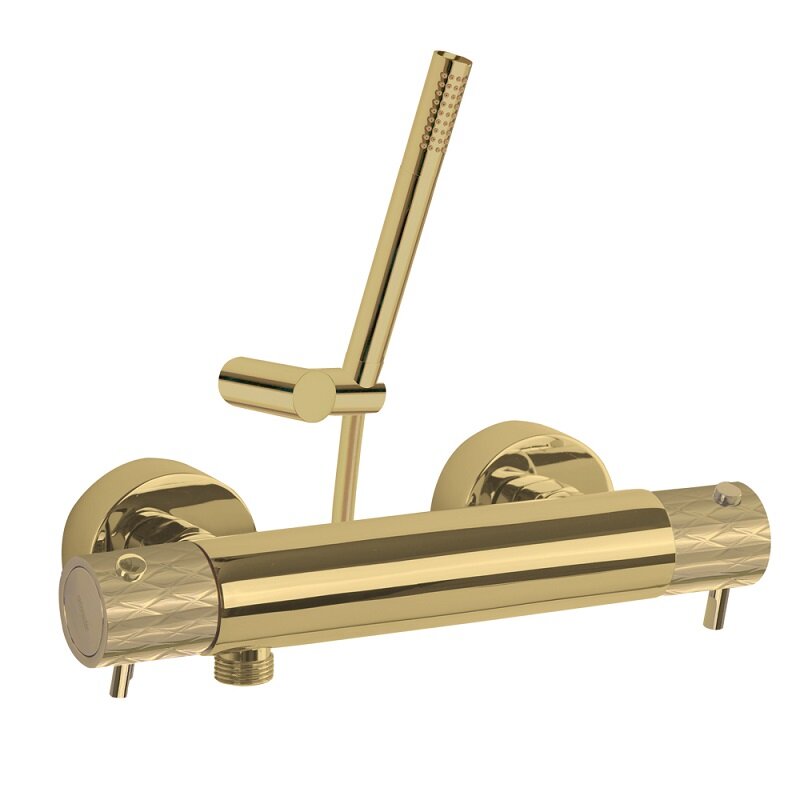 Изображение товара Смеситель для душа Ramonsoler Odisea Joya 593401DOC термостатический золото PVD