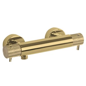 Изображение товара Смеситель для душа Ramonsoler Odisea Joya 593401SOC, термостатический, цвет золото брашированное PVD Изображение товара Смеситель для душа Ramonsoler Odisea Joya 593401SOC, термостатический, цвет золото брашированное PVD