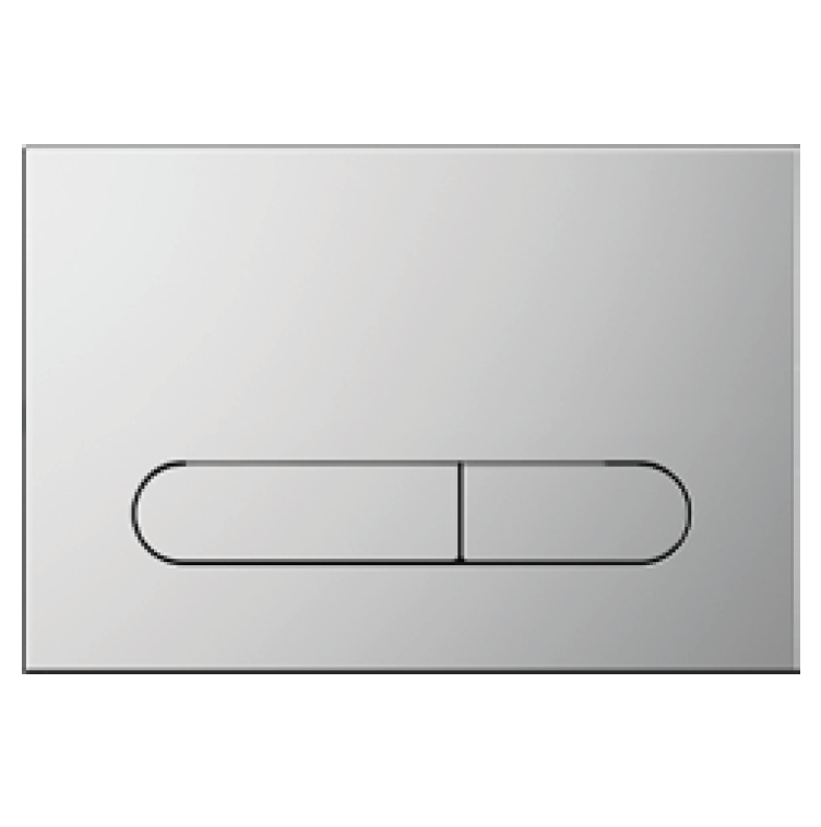 Изображение товара Isvea Sotti 54ST0102I — кнопка смыва для унитаза, хром глянцевый