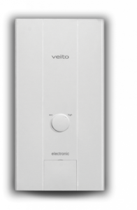 Изображение товара Проточный водонагреватель Veito Blue E, V1212, 12 кВ, трехфазный, белый