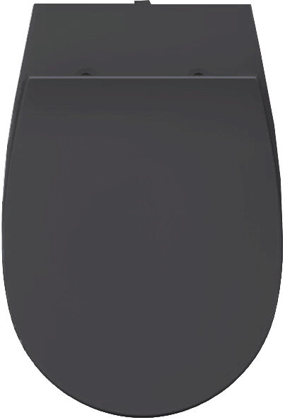Изображение товара Крышка-сиденье ISVEA D80 антрацит с микролифтом для унитазов Sentimenti Neo и Soluzione XV