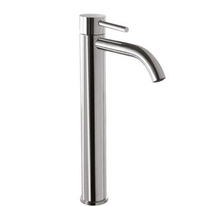 Изображение товара Смеситель Qd Magistro LAB Curvy 6510027CR для раковины, с донным клапаном, цвет хром