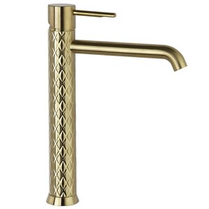 Изображение товара Смеситель для раковины Ramonsoler Odisea Joya 590201OC, цвет золото брашированное PVD