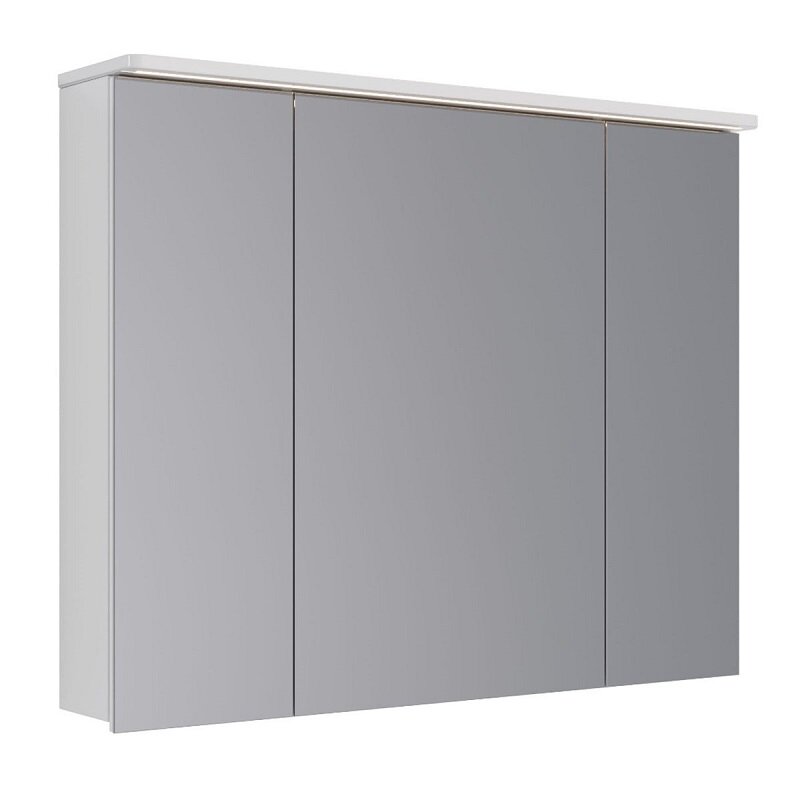 Изображение товара Зеркальный шкаф Lemark Zenon 100х80 см с подсветкой и розеткой