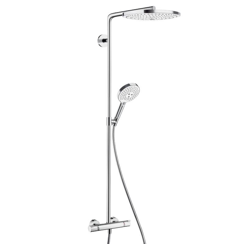 Изображение товара Душевая система Hansgrohe Raindance Select S 27133400, термостаты