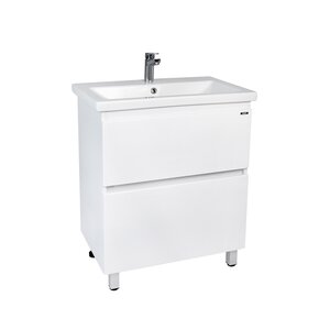 Изображение товара Тумба под раковину Viant Мальта 70 см, напольная, цвет белый, VMAL70COBEL-T2Y
