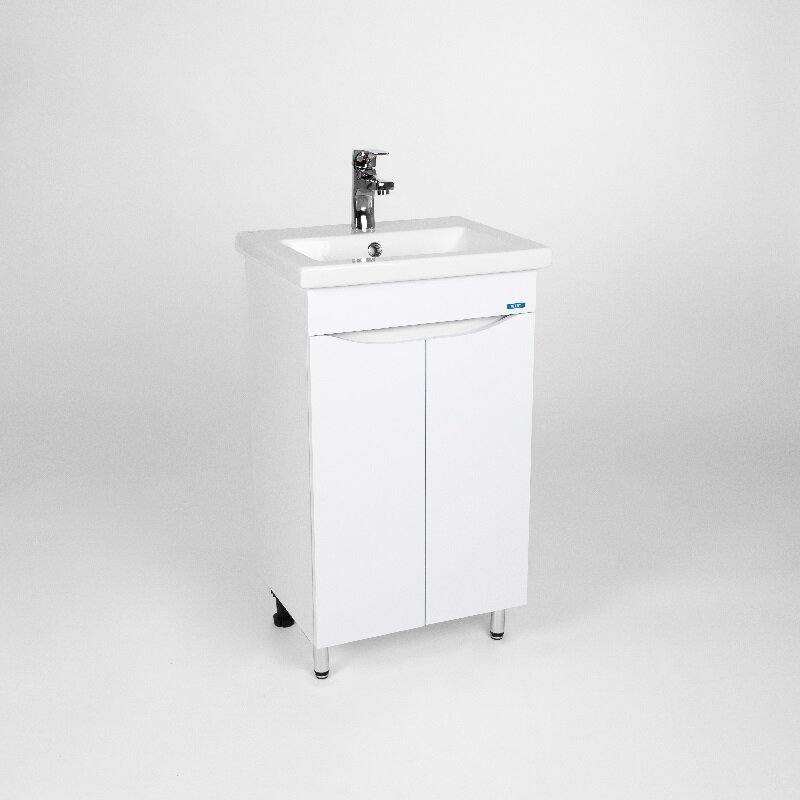 Изображение товара Тумба под раковину Viant Рим 50 см напольная белая