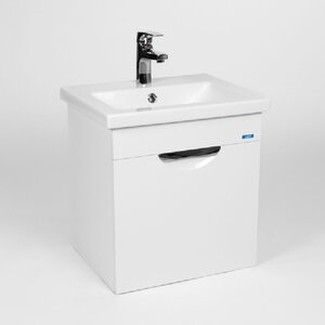 Изображение товара Тумба под раковину Viant Барселона 50 см подвесная белая Россия