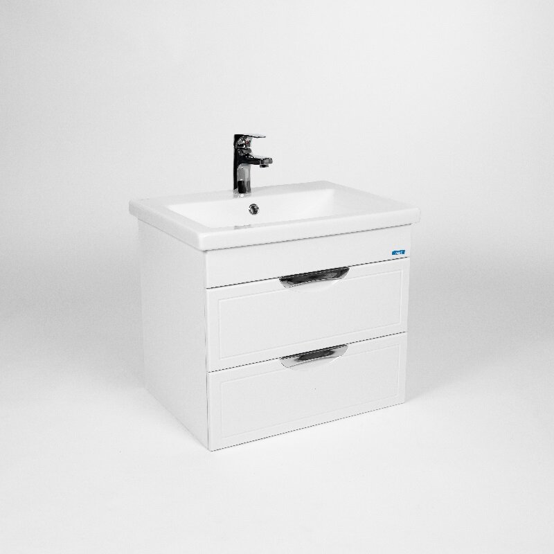 Изображение товара Тумба под раковину Viant Лима 60 см подвесная белая Россия