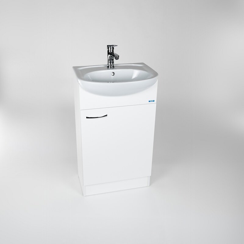 Изображение товара Тумба под раковину Viant Рио 45 см напольная белая с доводчиком