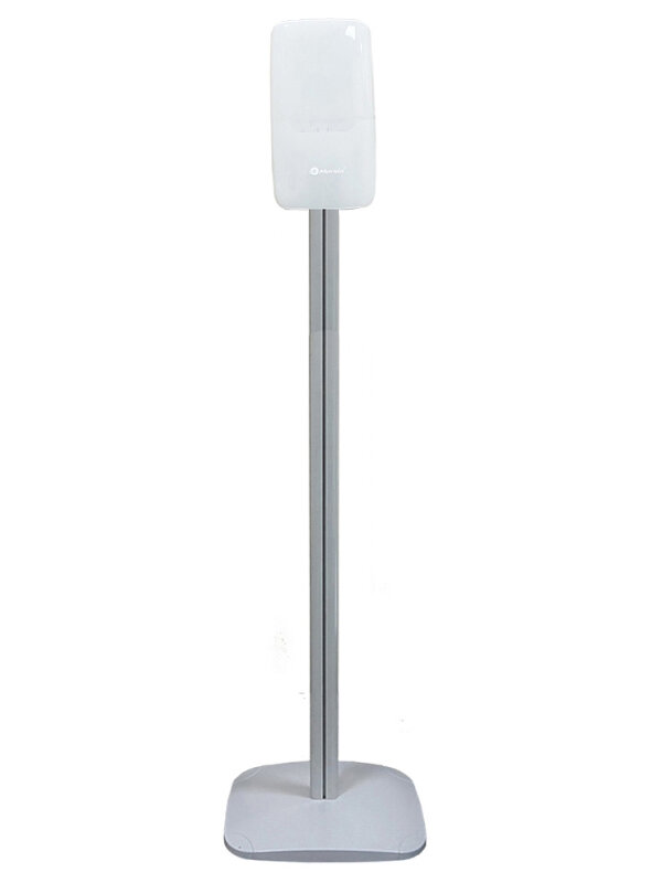Изображение товара Мобильная стойка для дезинфекции рук Merida Harmony сенсорный диспенсер 1200 мл белая