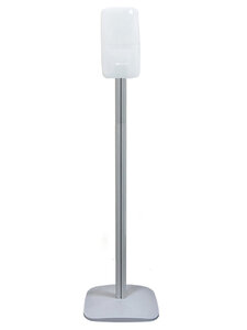 Изображение товара Мобильная стойка для дезинфекции рук в комплекте с сенсорным диспенсером (спрей) Merida Harmony, белый, K_DHB407_SHB003