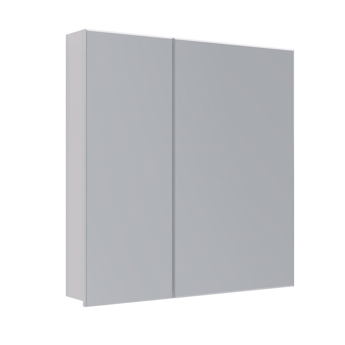 Изображение товара Зеркальный шкаф Lemark Universal 80 х 80 см, корпус белый глянец, LM80ZS-U