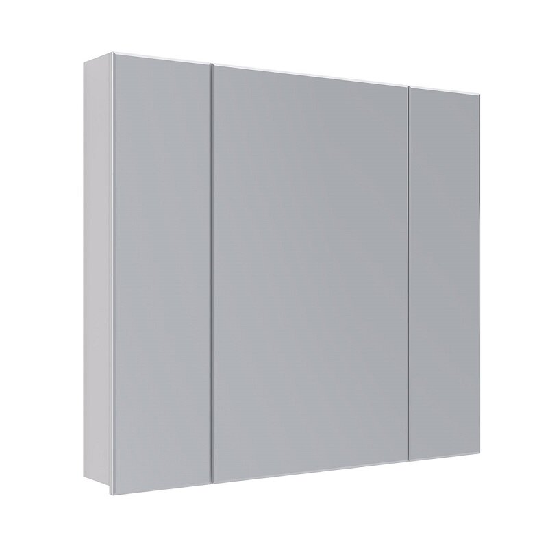 Изображение товара Зеркальный шкаф Lemark Universal 90х80 см белый глянец, подвесной гарантией 2 года
