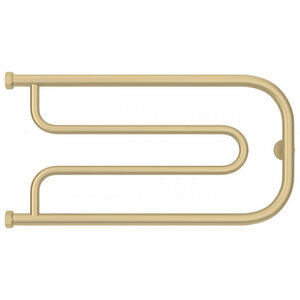 Изображение товара Полотенцесушитель водяной Сунержа Гусли+, ширина 65 см, высота 32 см, цвет матовая шампань, 022-4009-3265