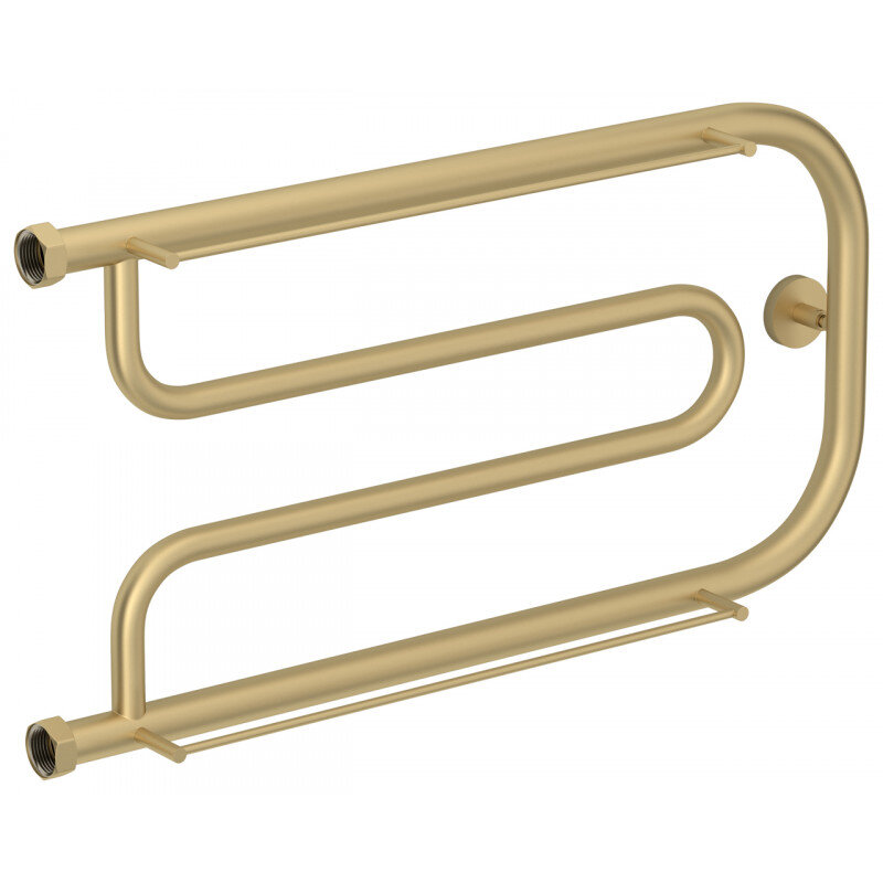 Изображение товара Водяной полотенцесушитель Сунержа Гусли+ высота 32 см ширина 65 см 2 полки