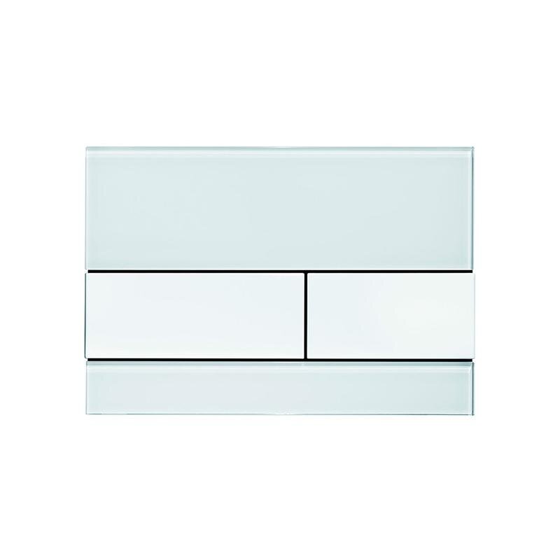 Изображение товара Клавиша смыва TECE Square 9240800 из белого стекла