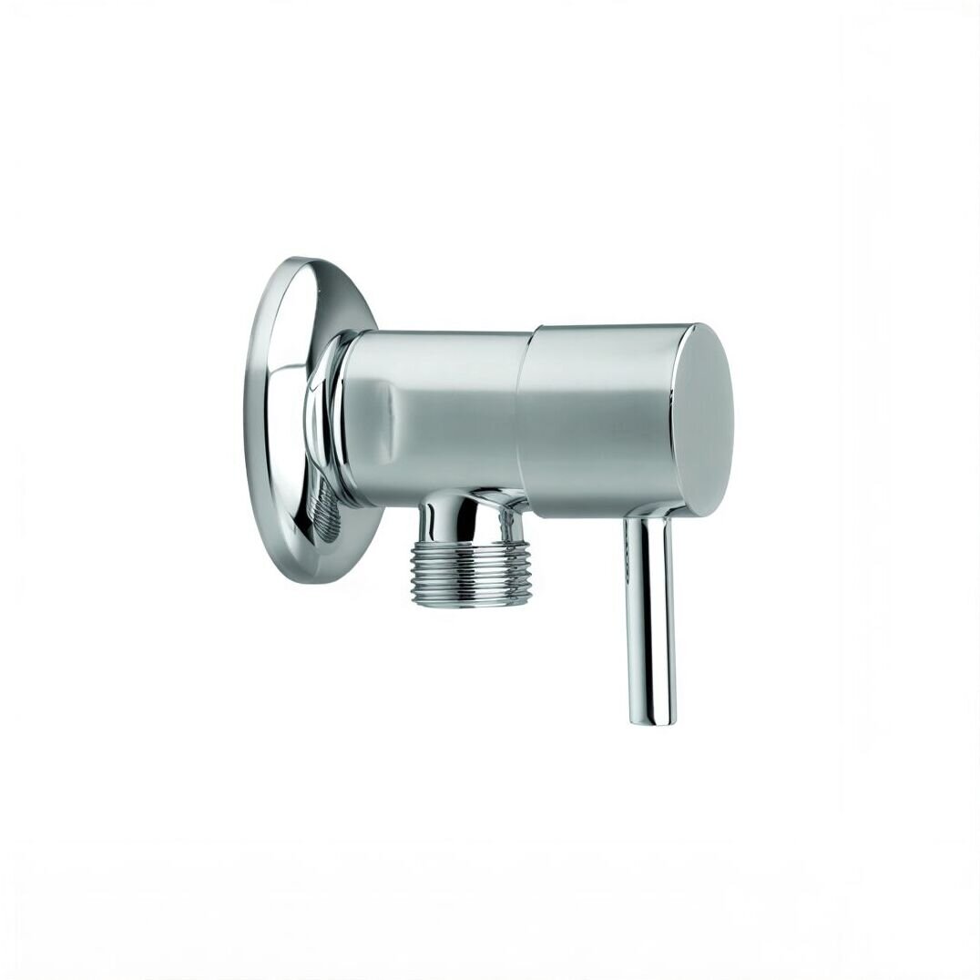 Изображение товара Запорный кран Ramon Soler WC хром 1/2" надежность и долговечность