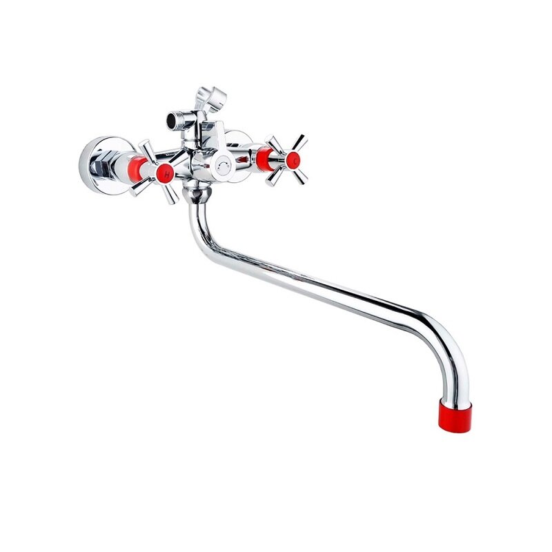 Изображение товара Смеситель для ванны и душа PLStart с душевым гарнитуром и поворотным изливом