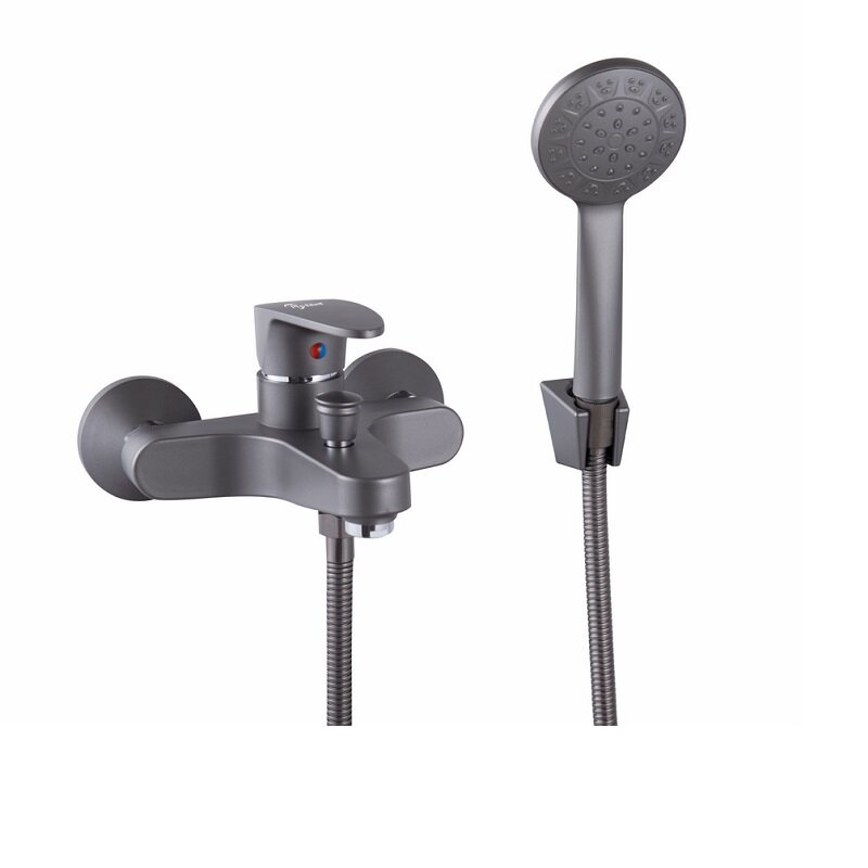 Изображение товара Смеситель PLStart PL3205-17 для ванны и душа графит