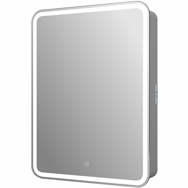 Изображение товара Зеркальный шкаф Континент Elliott 55 см с подсветкой белый Подвесной