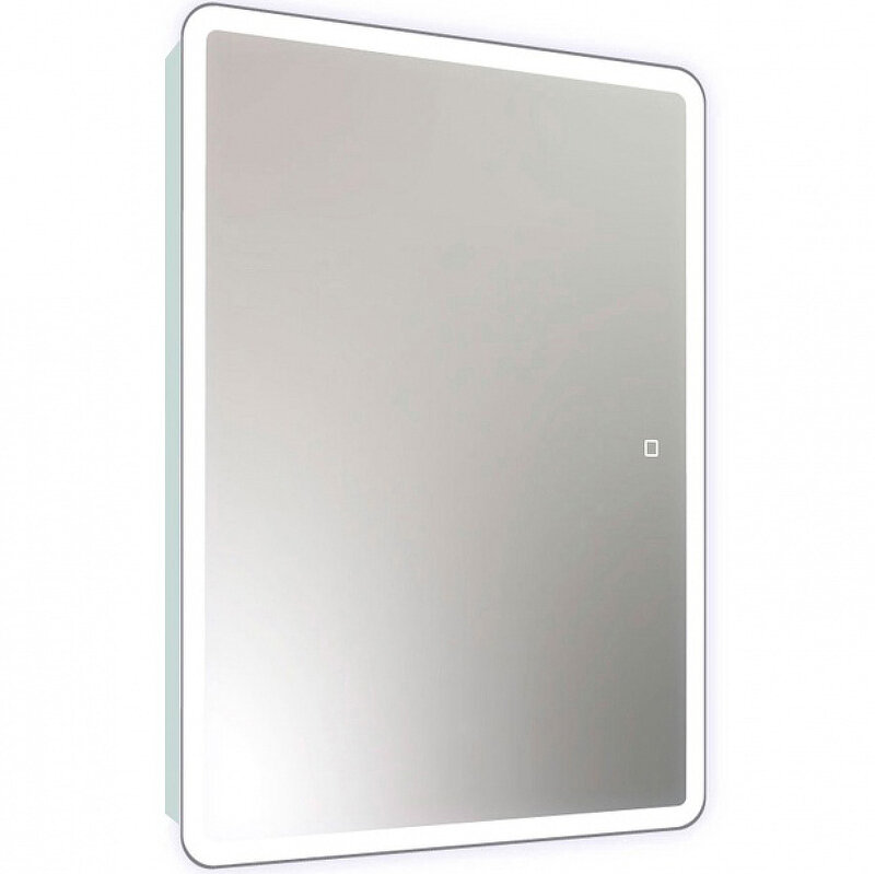 Изображение товара Зеркальный шкаф Континент Emotion 50 см с подсветкой белый, влагостойкий, подвесной