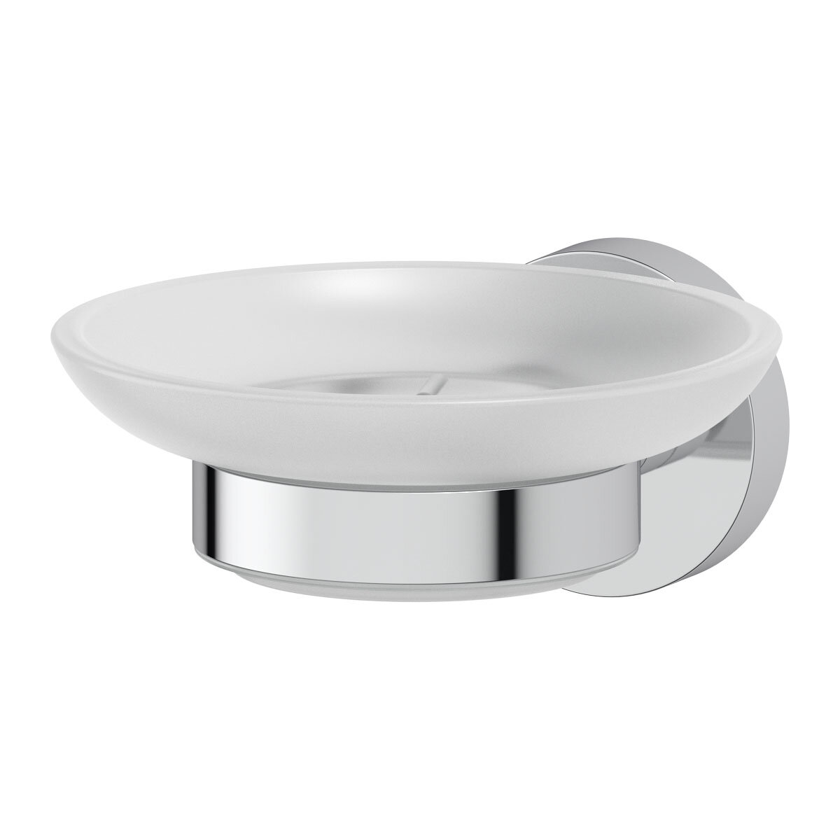 Изображение товара Стеклянная мыльница Artwelle Harmonie с хромом 10.9x12.7 см