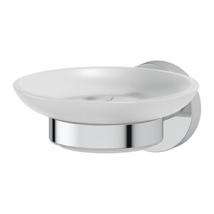 Изображение товара Стеклянная мыльница Artwelle Harmonie с хромом 10.9x12.7 см