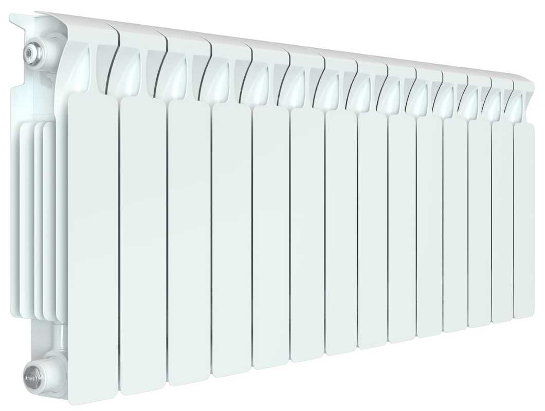 Изображение товара Радиатор биметаллический Rifar Monolit 350 14 секций боковое подключение