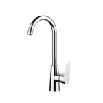 Пластиковый смеситель PLStart для кухонной мойки, цвет хром, PL4001 - фото 1