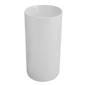 Изображение товара Раковина напольная SantiLine 45x45 см белая из фаянса с антибактериальным покрытием