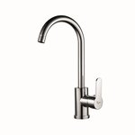 Пластиковый смеситель PLStart для кухонной мойки, цвет хром, PL4002 - фото 1