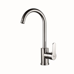 Изображение товара Пластиковый смеситель PLStart для кухонной мойки, цвет хром, PL4002