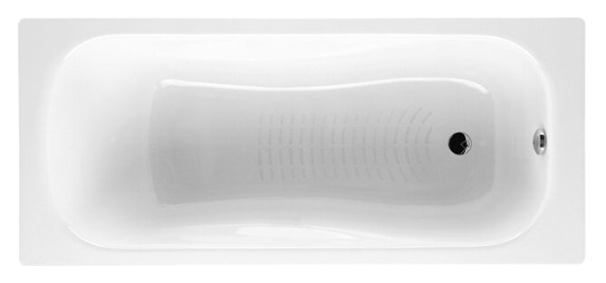 Изображение товара Чугунная ванна Roca Malibu 170 х 70 см, без ручек, белая, 233360000 (7.2333.6.000.0)